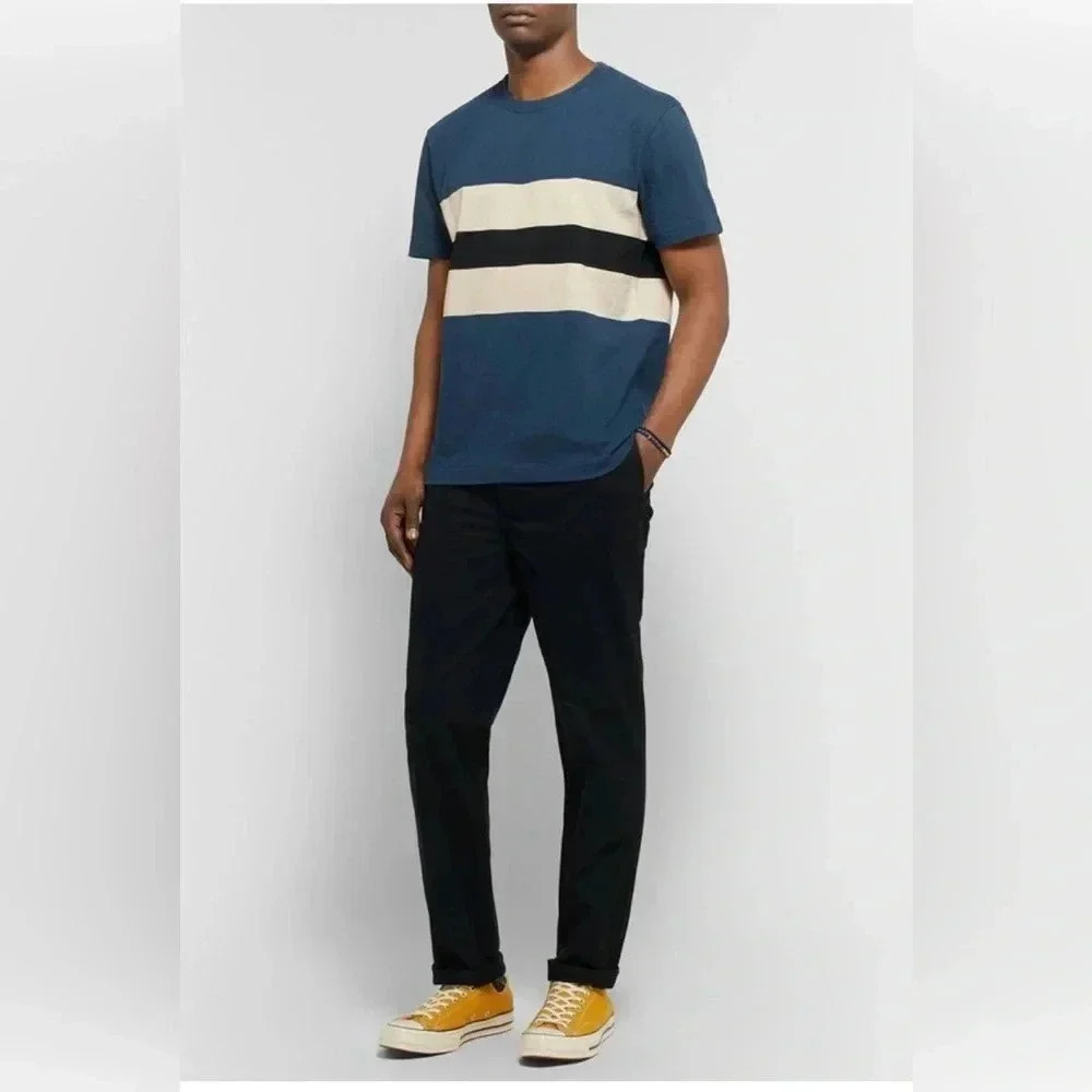 J.Crew - Always 1994 Striped Cotton-Jersey T-Shirt - Blue